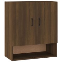 vidaXL Wandschrank Braun Eichen-Optik 60x31x70 cm...