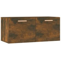vidaXL Wandschrank Räuchereiche 80x35x36,5 cm...