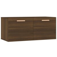 vidaXL Wandschrank Braun Eichen-Optik 80x35x36,5cm Holzwerkstoff