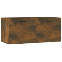 vidaXL Wandschrank R&auml;uchereiche 80x35x36,5 cm Holzwerkstoff