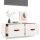 vidaXL TV-Schrank Wei&szlig; 80x34x35 cm Massivholz Kiefer