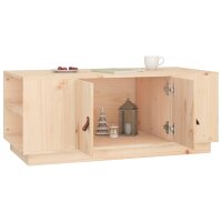 vidaXL Couchtisch 100x50x41 cm Massivholz Kiefer