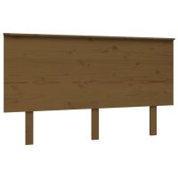 vidaXL Kopfteil Honigbraun 139x6x82,5 cm Massivholz Kiefer