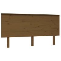 vidaXL Kopfteil Honigbraun 154x6x82,5 cm Massivholz Kiefer