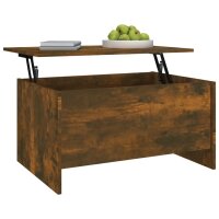 vidaXL Couchtisch R&auml;uchereiche 80x55,5x41,5 cm Holzwerkstoff