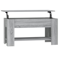 vidaXL Couchtisch Grau Sonoma 101x49x52 cm Holzwerkstoff