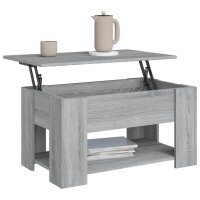 vidaXL Couchtisch Grau Sonoma 79x49x41 cm Holzwerkstoff