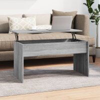 vidaXL Couchtisch Grau Sonoma 102x50,5x52,5 cm Holzwerkstoff