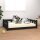 vidaXL Hundebett Schwarz 105,5x75,5x28 cm Massivholz Kiefer