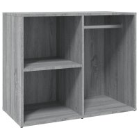 vidaXL Kleiderschrank Grau Sonoma 80x40x65 cm Holzwerkstoff