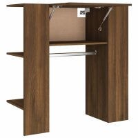 vidaXL Flurschrank Braun Eichen-Optik 97,5x37x99 cm Holzwerkstoff