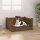 vidaXL Hundebett Honigbraun 55,5x45,5x28 cm Massivholz Kiefer