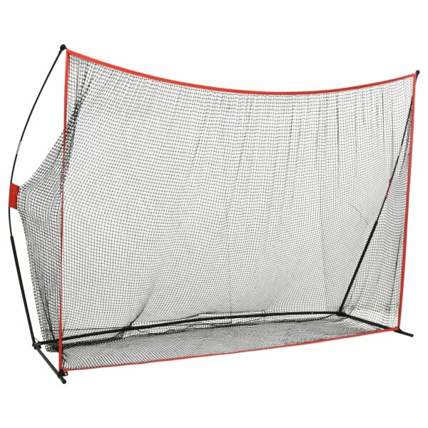 vidaXL Golf-Ballfangnetz 356x92,5x215 cm Metall