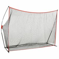 vidaXL Golf-Ballfangnetz 356x92,5x215 cm Metall