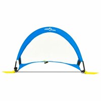 vidaXL Fu&szlig;balltore Kinder 2 Stk. mit Aufbewahrungstasche 75,5x46x48 cm