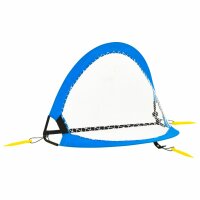 vidaXL Fu&szlig;balltore Kinder 2 Stk. mit Aufbewahrungstasche 75,5x46x48 cm