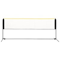 vidaXL Badmintonnetz Verstellbar 400x103x94-158 cm Metall