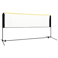 vidaXL Badmintonnetz Verstellbar 300x103x94-158 cm Metall