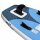 vidaXL SUP-Board-Set Aufblasbar Marineblau 300x76x10 cm