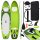 vidaXL SUP-Board-Set Aufblasbar Gr&uuml;n 360x81x10 cm