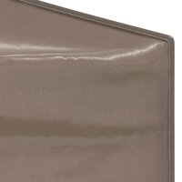 vidaXL Partyzelt Faltbar Taupe 3x3 m