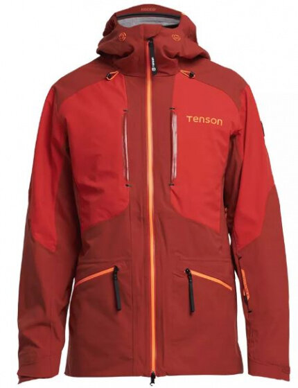 Tenson skijacke Tau Pro Herren-Polyester orange Gr&ouml;&szlig;e M