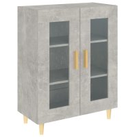 vidaXL Sideboard Betongrau 69,5x34x90 cm Holzwerkstoff