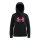 Sweatshirt mit Kapuze f&uuml;r M&auml;dchen Under Armour Fleece Logo Schwarz