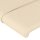 vidaXL Kopfteil Creme 80x5x78/88 cm Stoff