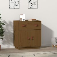 vidaXL Sideboard Honigbraun 65,5x40x75 cm Massivholz Kiefer