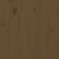 vidaXL Pflanzenständer Honigbraun 85x25x109,5 cm Massivholz Kiefer