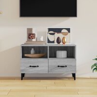 vidaXL TV-Schrank Grau Sonoma 80x36x50 cm Holzwerkstoff