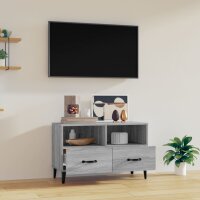 vidaXL TV-Schrank Grau Sonoma 80x36x50 cm Holzwerkstoff