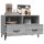 vidaXL TV-Schrank Grau Sonoma 80x36x50 cm Holzwerkstoff