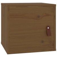 vidaXL Wandschrank Honigbraun 31,5x30x30 cm Massivholz...