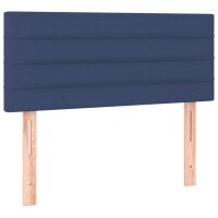 vidaXL Kopfteil Blau 80x5x78/88 cm Stoff