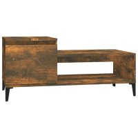 vidaXL Couchtisch Räuchereiche 100x50x45 cm...