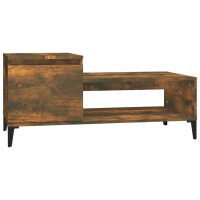 vidaXL Couchtisch R&auml;uchereiche 100x50x45 cm Holzwerkstoff