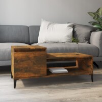 vidaXL Couchtisch R&auml;uchereiche 100x50x45 cm Holzwerkstoff