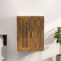 vidaXL Wandschrank Räuchereiche 69,5x32,5x90 cm...