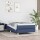 vidaXL Boxspringbett Blau 90x190 cm Stoff