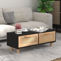 vidaXL Couchtisch Schwarz 80x40x30 cm Holzwerkstoff...