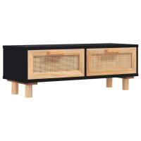 vidaXL Couchtisch Schwarz 80x40x30 cm Holzwerkstoff...