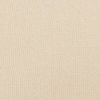 vidaXL Bettgestell Creme 80x200 cm Stoff