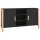 vidaXL Sideboard Schwarz 107x38x60 cm Holzwerkstoff