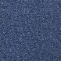 vidaXL Taschenfederkernmatratze Blau 80x200x20 cm Stoff