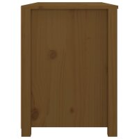 vidaXL Beistellschrank Honigbraun 100x40x54 cm Massivholz Kiefer