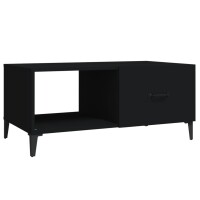 vidaXL Couchtisch Schwarz 90x50x40 cm Holzwerkstoff