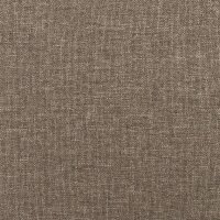 vidaXL Boxspringbett Taupe 90x190 cm Stoff