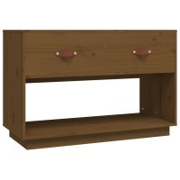 vidaXL TV-Schrank Honigbraun 90x40x60 cm Massivholz Kiefer